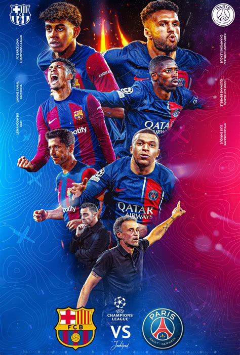 Barcelona vs. Paris Saint.